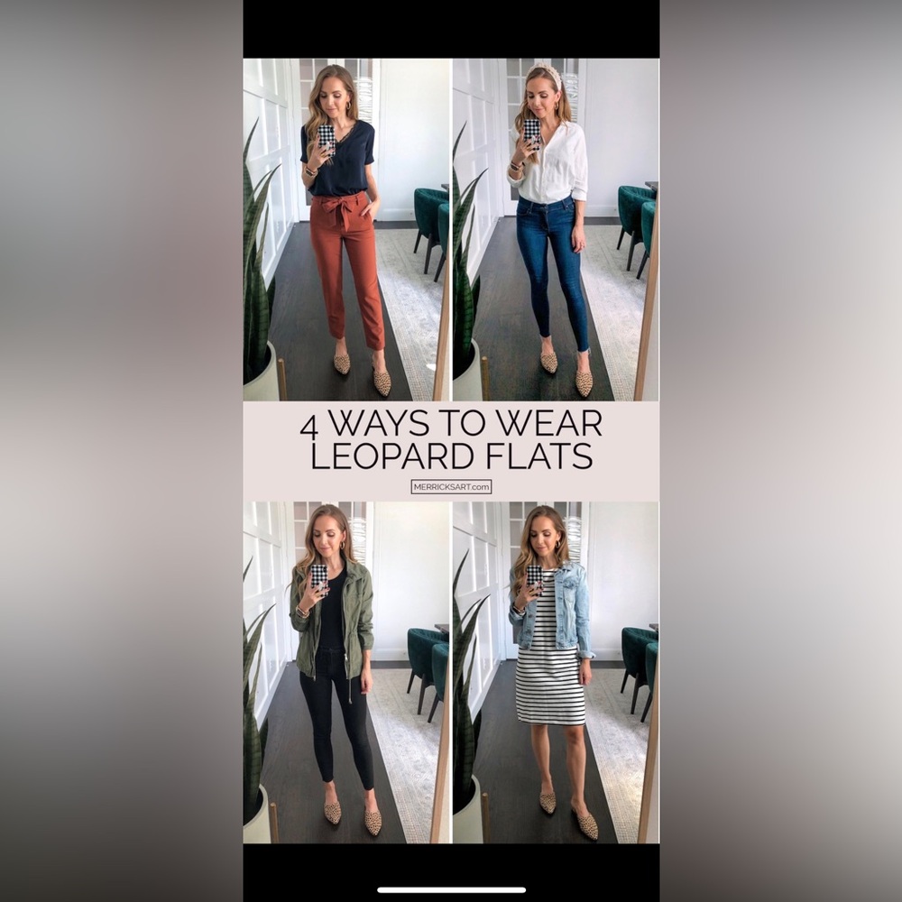 Lulu's Leopard Print Pointed Toe Flats - image 2